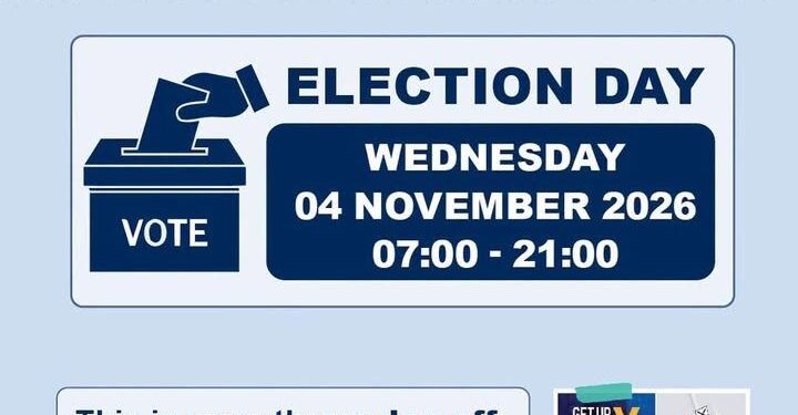10 Days to go – Vote for Sanity on Wednesday 4 November 2026!
