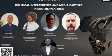 Happening Monday | 26 October 2026 @ 14:30 CAT | Political interference and media capture in Southern Africa