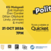 Politically Aweh: Poll Dancing Wednesday, 21 October | Homecoming Centre, Cape Town