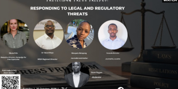 PROTECTING PRESS FREEDOM: Responding to Legal and Regulatory Threats | Zoom discussion | Tuesday 20 October 2026 | 14:30 CAT 